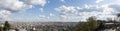 Paris, France, Europe, aerial view, Montmartre, hill, skyline, city Royalty Free Stock Photo