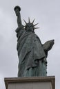 Paris, France, Europe, skyline, Statue of Liberty, replica,, Frederic Auguste Bartholdi, Ile aux Cygnes, island, Seine Royalty Free Stock Photo