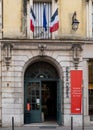 Entrance to Colbert Gallery in Paris, France Royalty Free Stock Photo