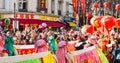 Chinese new year celebrations parade at Paris