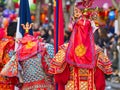 Chinese new year celebrations parade at Paris