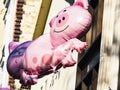 Happy chinese new year 2019. Pig year in Paris Royalty Free Stock Photo