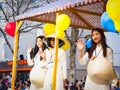 Chinese new year celebrations parade at Paris