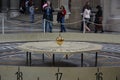 05.03.2008, Paris, France. The Foucault pendulum in Paris Pantheon.