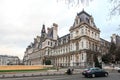 Paris, France - 17.01.2019: Hotel de Ville in Paris