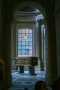 Interior of the Cathedral of Saint-Louis des Invalides. Sightseeing of aris