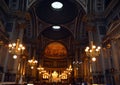 Interiors of Eglise de la Madeleine.