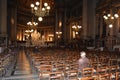 Interiors of Eglise de la Madeleine.