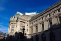 Architectural details of Opera National de Paris. Grand Operais famous neo-baroque building in Paris, France - UNESCO Royalty Free Stock Photo