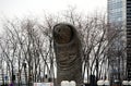 The big thumb Le pocÃÂ¨ is a sculpture created in 1965 by Cesar in Paris