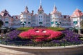 Paris, France- January 14, 2019: Fanstasyland at Disneyland Paris, France Fairy Town