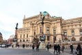 Paris, France - January 16, 2019: Grand Opera Garnier Palace Royalty Free Stock Photo