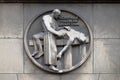 Herophilos, the first dissection. Stone relief at the building of the Faculte de Medicine Paris