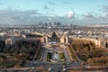 La Defense is a major business district in Paris, France Royalty Free Stock Photo