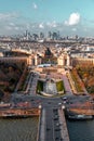 La Defense is a major business district in Paris, France Royalty Free Stock Photo