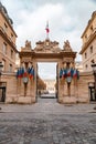 The National Assembly building in Paris, France Royalty Free Stock Photo