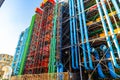 National Georges Pompidou Centre of Art and Culture in Paris, France Royalty Free Stock Photo