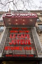 The Olympia is a concert venue in the 9th arrondissement of Paris, France Royalty Free Stock Photo