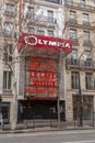 The Olympia is a concert venue in the 9th arrondissement of Paris, France Royalty Free Stock Photo