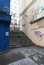 The shortest street in Paris--Rue des Degres