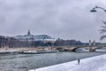 Snowfall over Paris