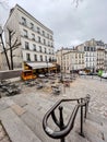 Typical Parisian cafe in Paris, France