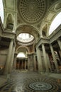 Interior view of the Pantheon in Paris Royalty Free Stock Photo