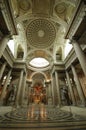 Interior view of the Pantheon in Paris Royalty Free Stock Photo