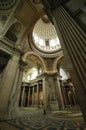 Interior view of the Pantheon in Paris Royalty Free Stock Photo