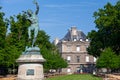 Dancing Fauna statue at the Jardin du Luxembourg in Paris