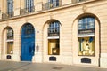 Chanel luxury store in Place Vendome in Paris, France