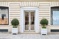 Dior fashion luxury store entrance in Paris, France