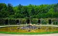 Enkelados statue fountain in Versailles gardens. Royalty Free Stock Photo