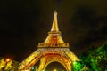 Tour Eiffel night Royalty Free Stock Photo