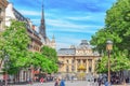 PARIS, FRANCE - JULY 08, 2016 : Paris Courthouse Palais de Just