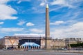 The Place de la Concorde and the Luxor Obelisk on a summer day i Royalty Free Stock Photo