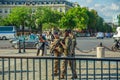 Arc de Triomphe soldiers