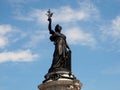 French Republic symbol, the statue of Marianne