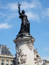 French Republic symbol, the statue of Marianne