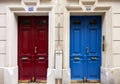 PARIS, FRANCE - July 07, 2023: Unusual doors of Paris