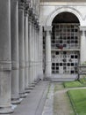 Columbarium at cemetery Pere-Lachaise