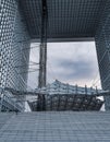 Paris, France, June 2019: The Great Arc of the Defense La Grande Arche de la Defense