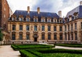 Hotel de Sully, Le Marais district, Paris. France. Royalty Free Stock Photo