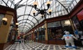 The Interior of Passage des Princes , Paris, France. Royalty Free Stock Photo