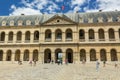 Paris, France - June 25, 2016: Les Invalides is a complex of museums in Paris, the military history museum of France, and the tomb