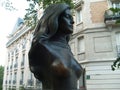 Paris, France, June 2, 2007. Monument to Dalida, French singer and actress of Italian origin. Dalida remains the world