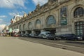 PARIS, FRANCE - JUNE 23 2016: The museum D Orsay in Paris, France, view from the street. Musee dOrsay has the largest collection Royalty Free Stock Photo