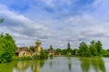 Paris, France - June 1, 2015: The Queens Hamlet, Versailles, built as a leisure retreat for her majesty