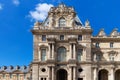 PARIS, FRANCE - JUNE 23, 2017: View of the Pavillon Turgot of the Louvre. Is the world largest art museum and is housed in the