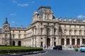 PARIS, FRANCE - JUNE 23, 2017: View of the Pavillon Turgot of the Louvre. Is the world`s largest art museum and is housed in the